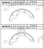 ASIMCO K7612 Brake Shoe Set